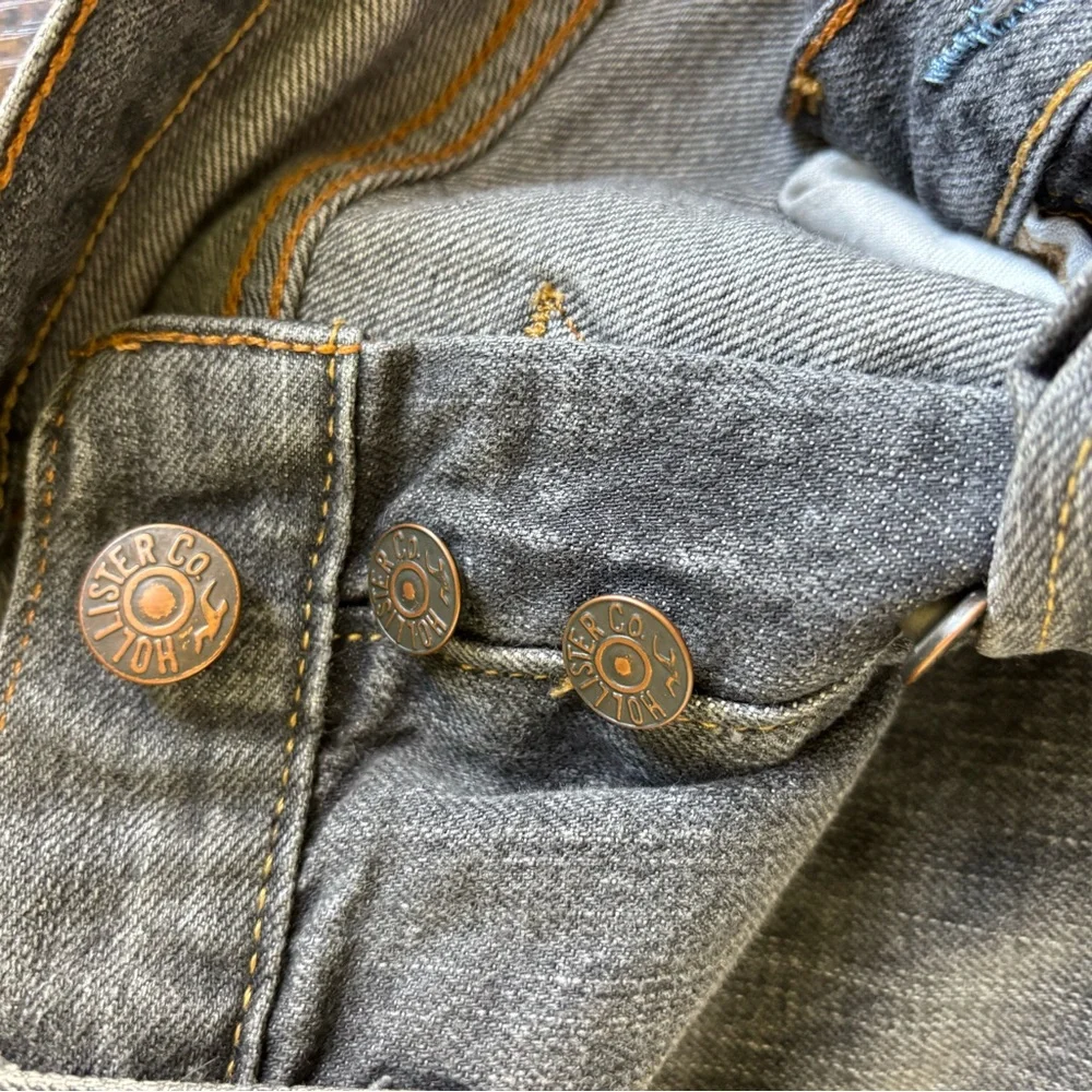 Gray Denim Women's Pants - Picture 5 of 5